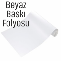 BASKI YAPILABİLİR DİJİTAL BEYAZ FOLYO