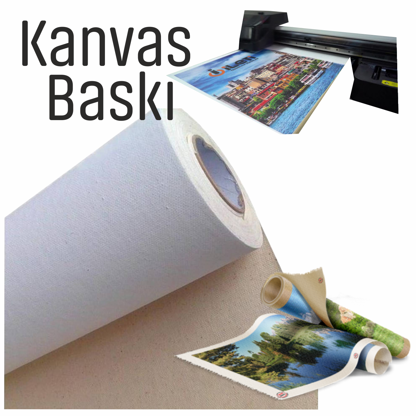 KANVAS BASKI