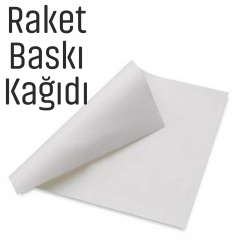 BASKI YAPILABİLİR RAKET KAĞIT