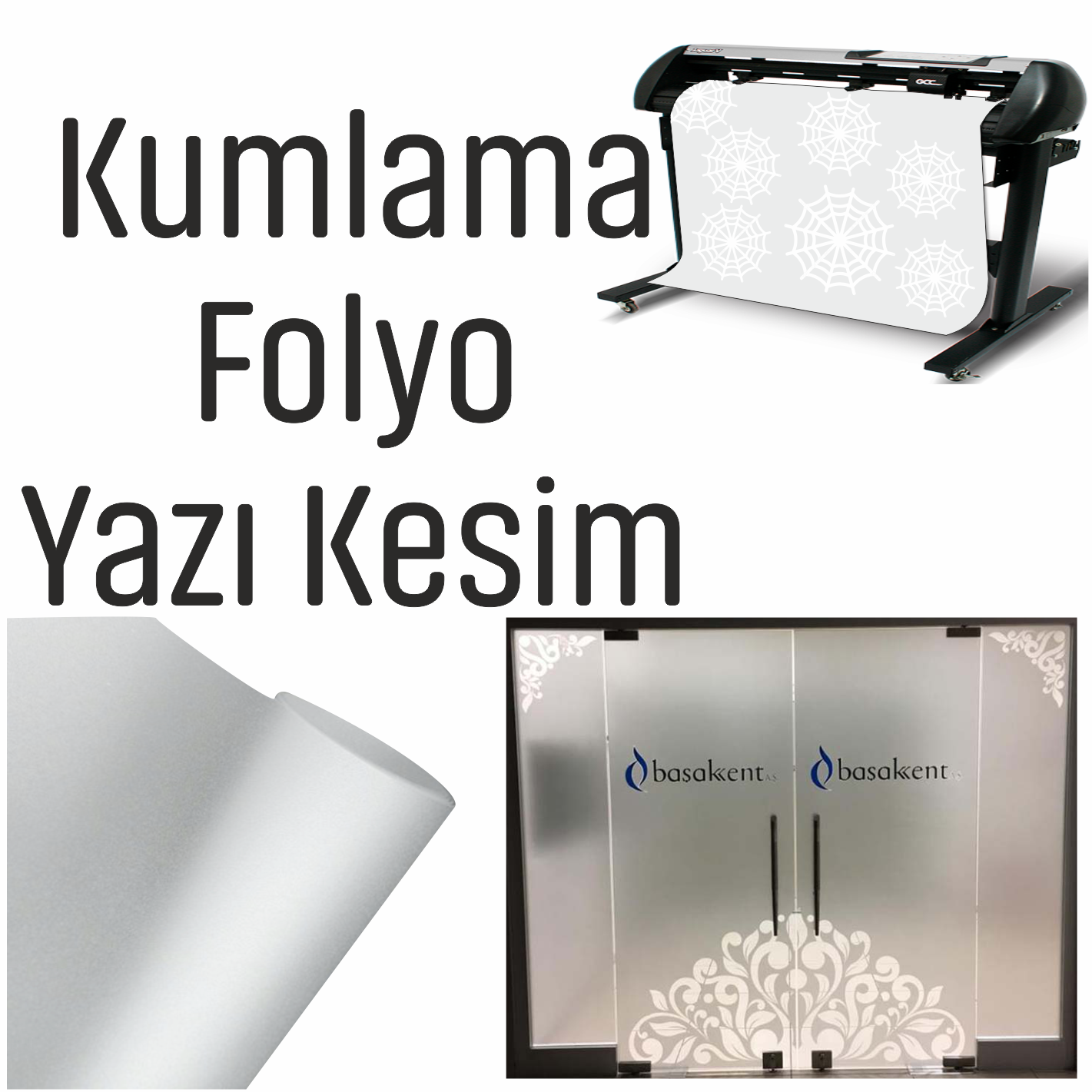 KUMLAMA FOLYO YAZI KESİM